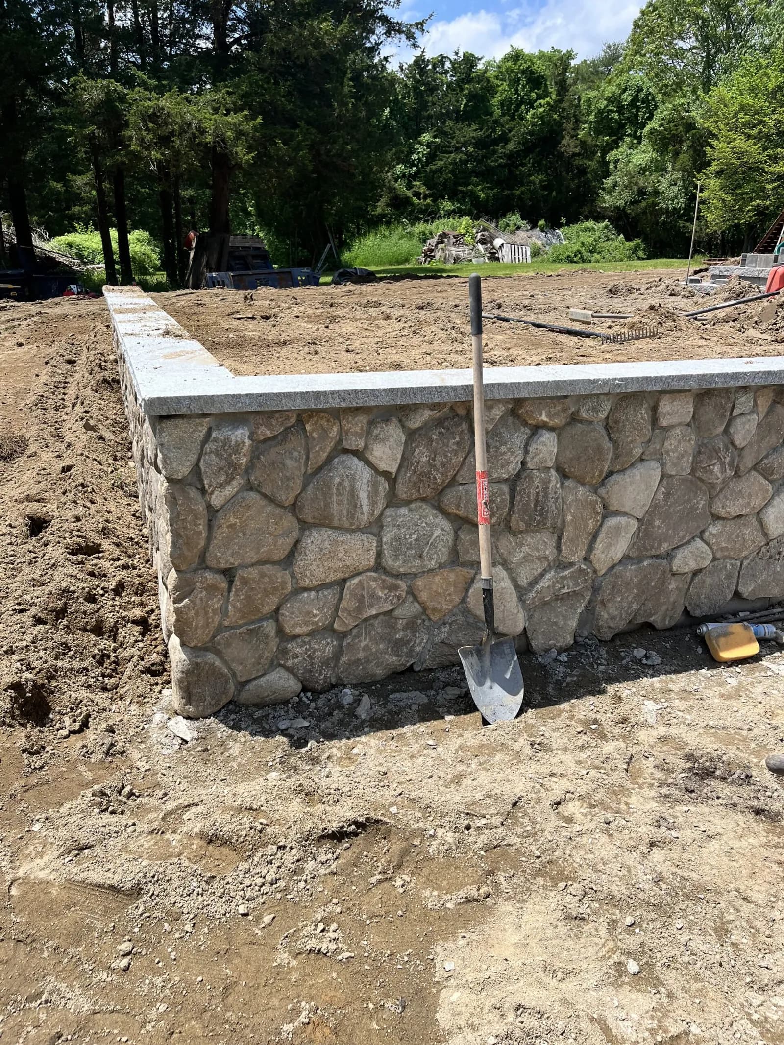Masonry project by Flynn Pools & Patios